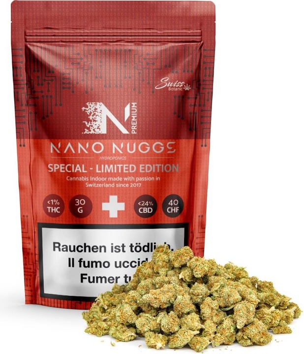 Actual product image Swiss Botanic Nano Nuggs (30 g, Indoor)