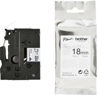 Produktbild Brother TZE-CL4 Reinigungskassette (1.80 cm, Schwarz)