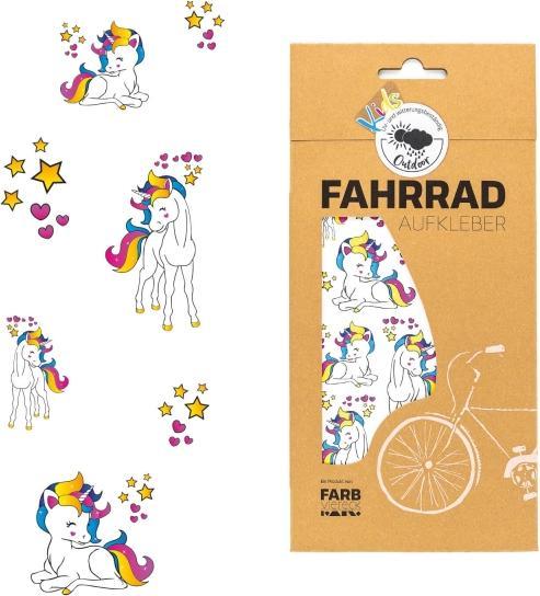 Immagine prodotto Farbviereck Einhorn Motive Sticker / Aufkleber