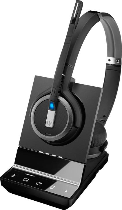 Actual product image EPOS IMPACT SDW 5065 EU/UK/AUS Stereo USB DECT-GAP Headset for desk phone and PC (Wireless, USB-A)