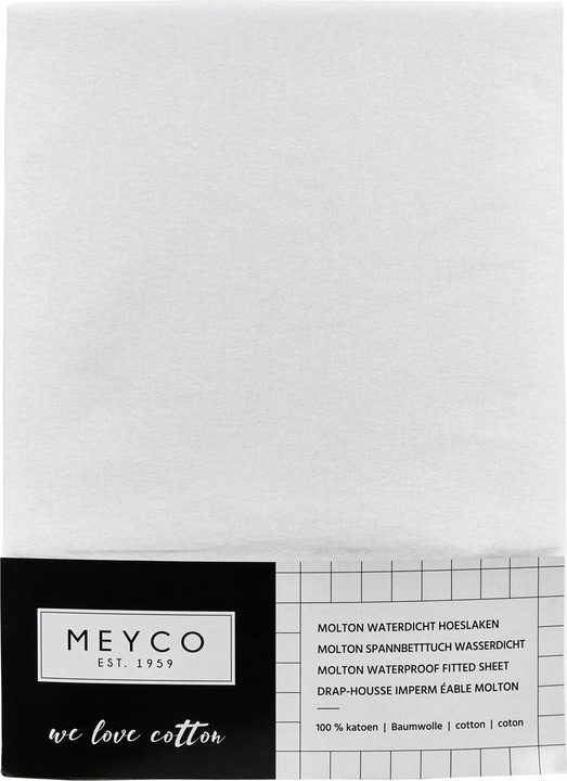 Nutritional values and ingredients Meyco molton PU waterproof fitted sheet 60x120 (60 x 120 cm)