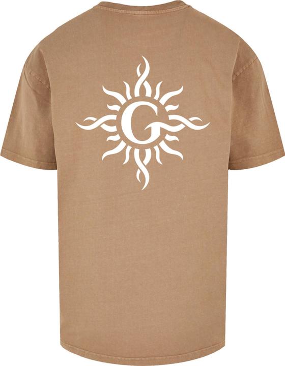 Produktbild Merchcode Godsmack - Lunar Phases Acid Washed Oversize Tee - 138063 (L)