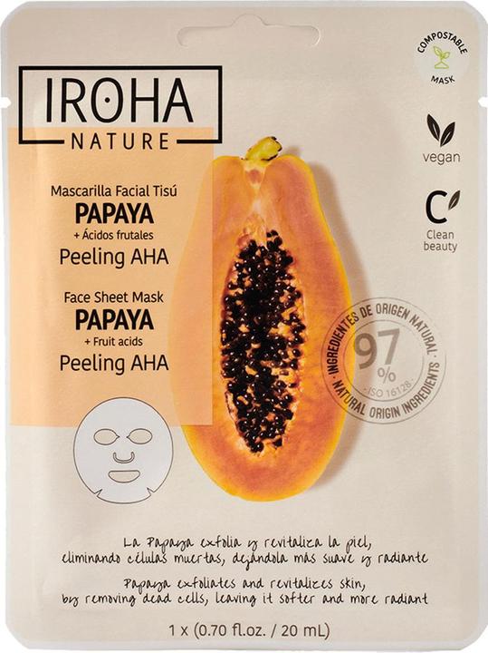 Village Peeling AHA Mask - Papaya (20 ml)