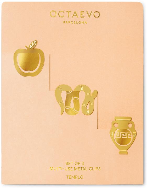 OCTAEVO 3er-Set Metallklammern - Templo