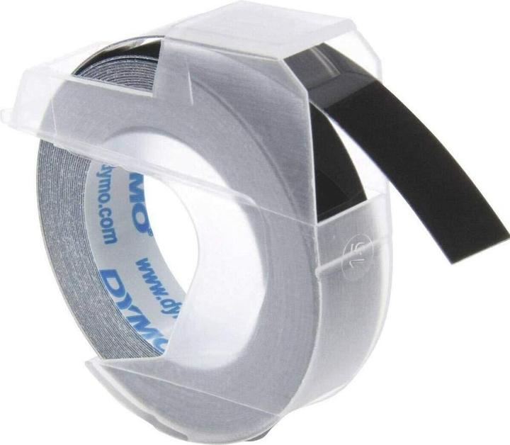 Produktbild Dymo Prägeband 3D (0.90 cm, Schwarz)