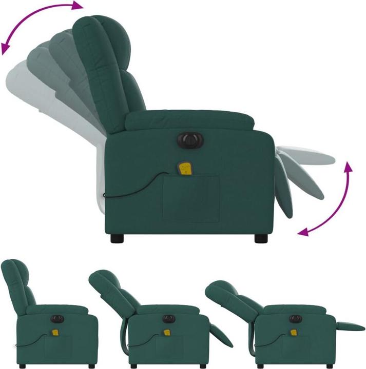 Produktbild vidaXL elektrischer Massagesessel
