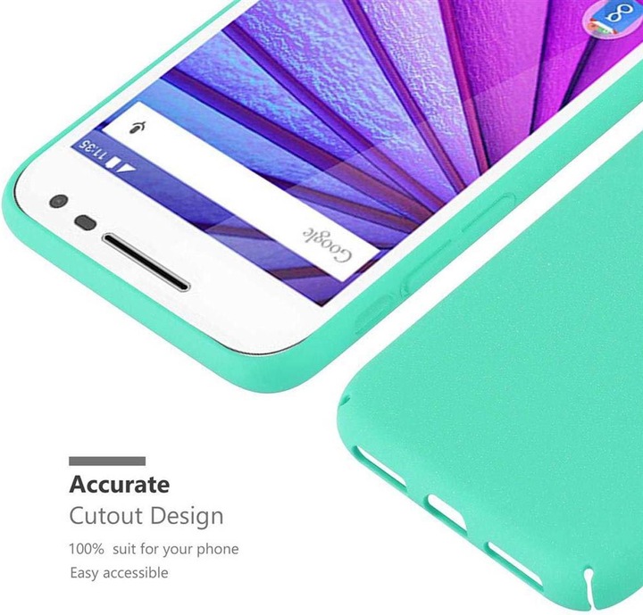 Actual product image Cadorabo Hard Cover Frosty Cover (Motorola Moto G3)