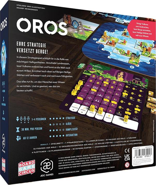 Immagine prodotto Board Game Circus Oros (Tedesco)