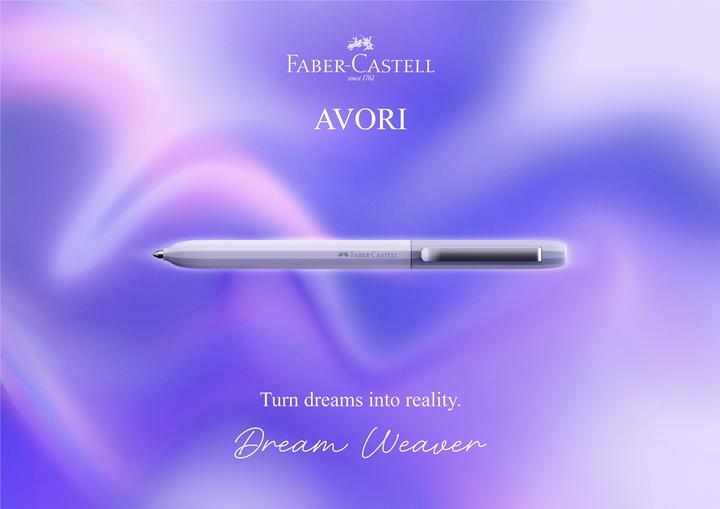 Immagine prodotto Faber-Castell Kugelschreiber Avori XB Dream Weaver (Lilac, Viola, 1x)