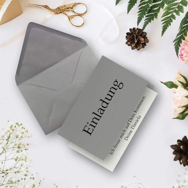 Produktbild Neuser Papier Faltkarten-Set mit Umschlägen und Einleger (75-teilig) (75 Stk.)