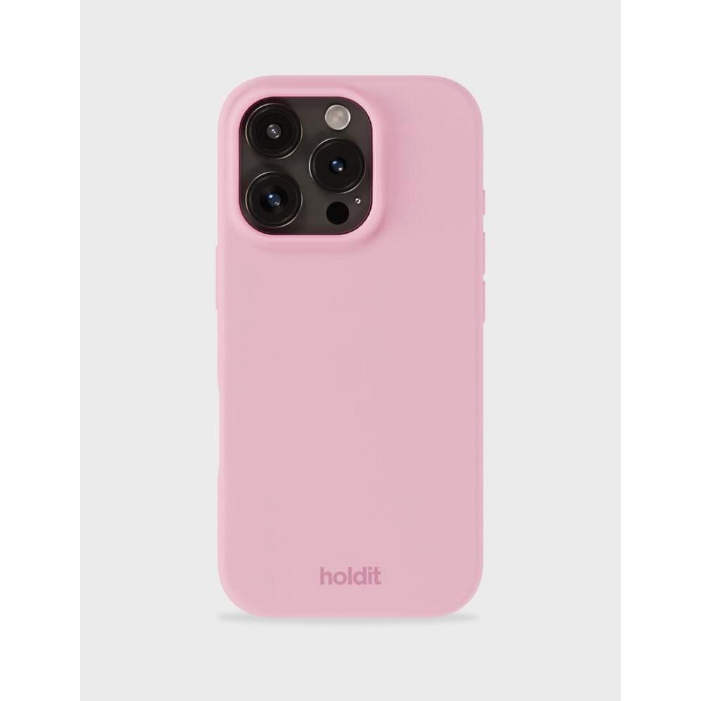 Thumbnail - Holdit Silikonhülle iPhone 16 ProMax Pink (Apple iPhone 16 Pro Max), Smartphone Hülle, Rosa