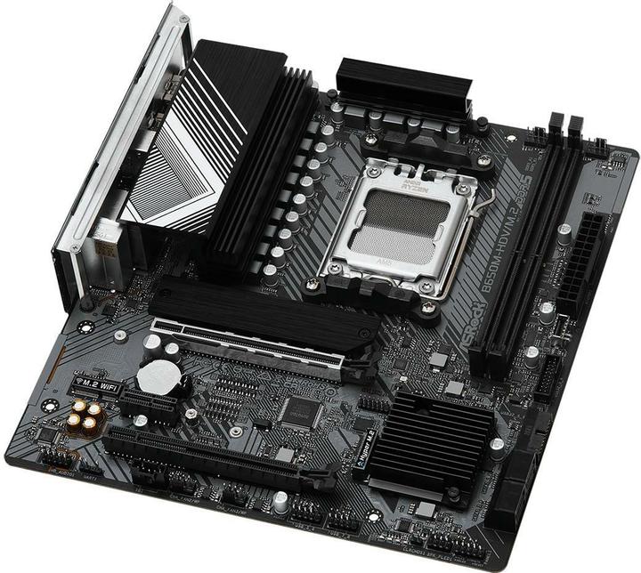 Produktbild AsRock B650M-HDV/M.2 (AM5, AMD B650, mATX)