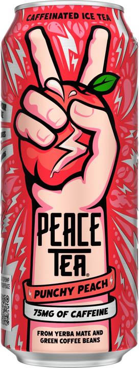 Actual product image Peace Tea Punchy Peach (24 x 50 cl)