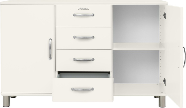Produktbild tenzo Malibu Anrichte Metall/Holzwerkstoff 146x41x92 cm (146 x 41 x 92 cm)