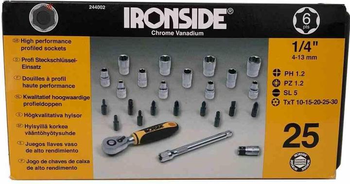 Immagine prodotto Ironside Set di chiavi a bussola (1/4")