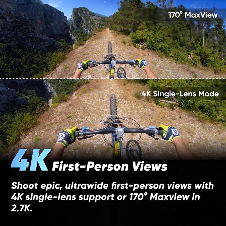 Actual product image Insta360 X3 Standard Bundle (30p, Bluetooth, Wi-Fi)