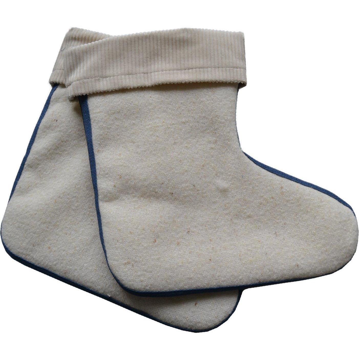 Normani, Herren, Socken, Stiefelsocken mit Lammwolle, Weiss, (Einzelpack, 23 - 24)