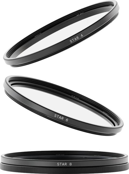Image du produit Urth 58mm Star 4 point, 6 point, 8 point Lens Filter Kit (58 mm, Filtres d'effet)