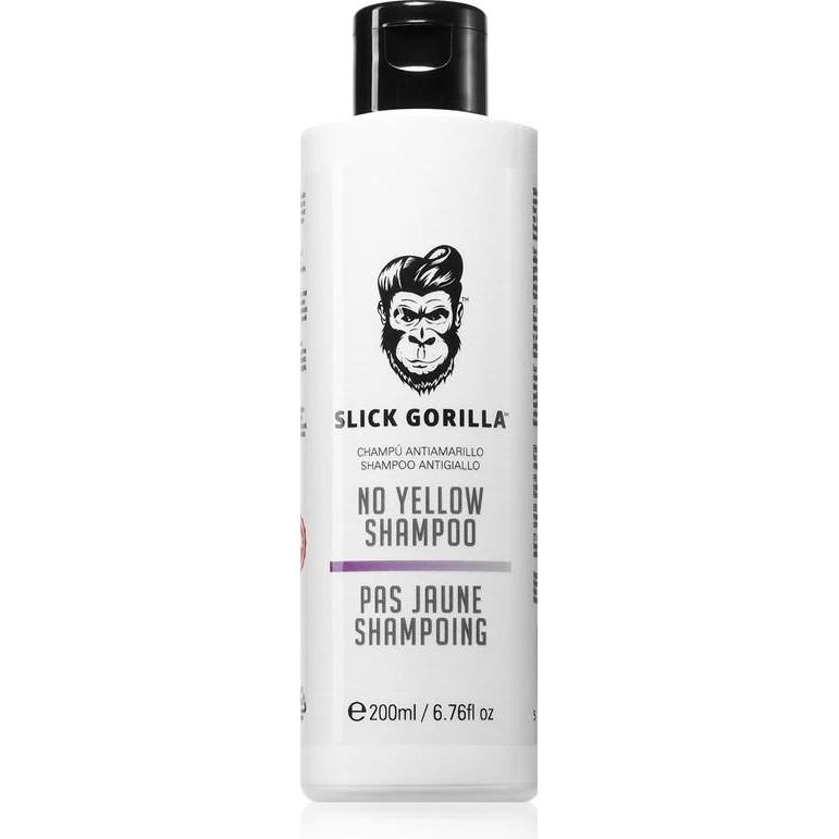 Slick Gorilla, Shampoo + Conditioner, Neutralizing Shampoo For Blonde Hair No Yellow Shampoo - 200 Ml (Vloeibare shampoo, 200 ml)