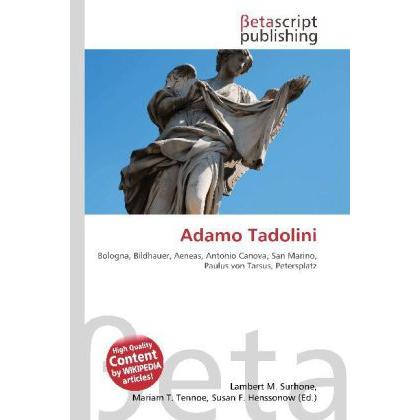 Adamo Tadolini, Fachbücher