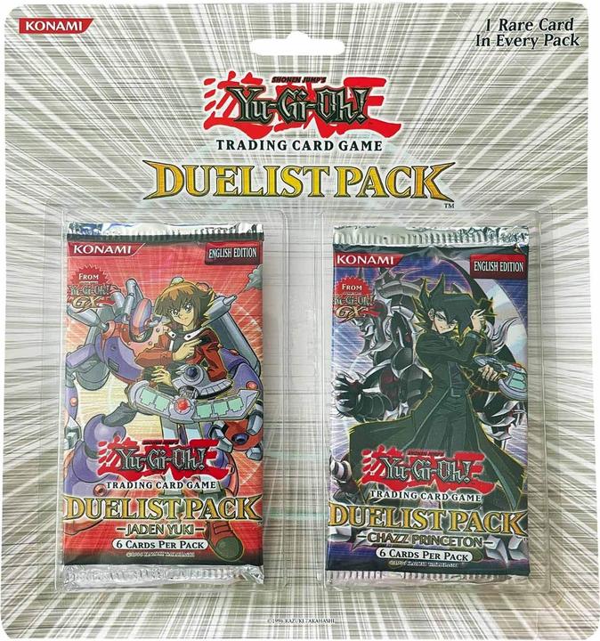 Immagine prodotto Yu-Gi-Oh Jaden Yuki e Chazz Princeton Duelist Blister 2-Pack -! (Inglese, Pacchetto Booster)