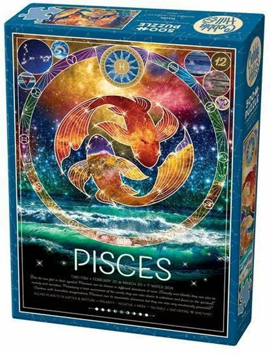 Actual product image Cobble Hill Fish 500 parts (500 pieces)