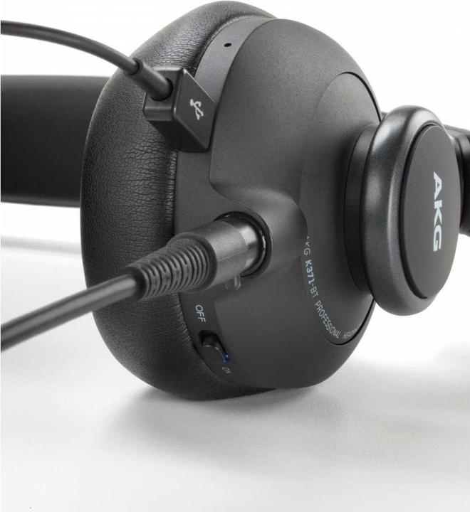 Image du produit AKG Type fermé couvrant toute l'oreille. Casque sans fil K371 BT (Pas de réduction du bruit, 40 h, Sans fil)
