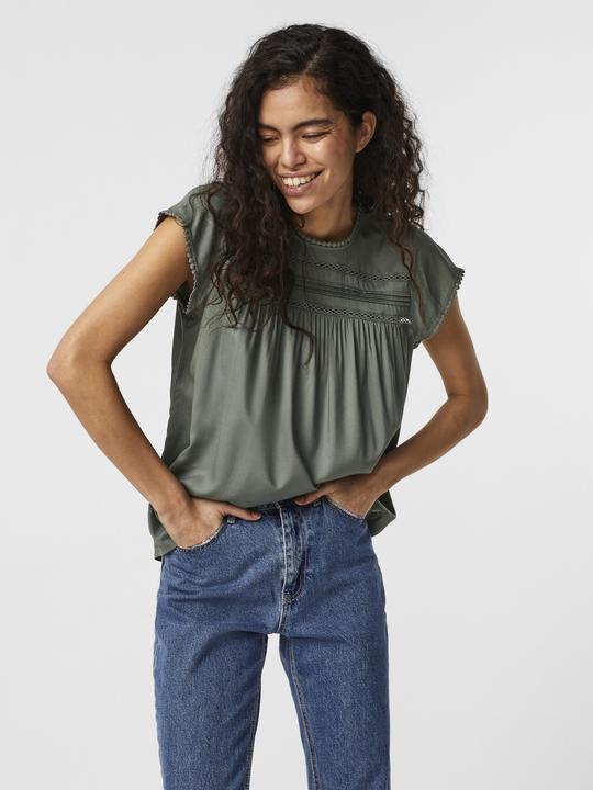 Immagine prodotto Vero Moda Top in pizzo con maniche corte (XS)