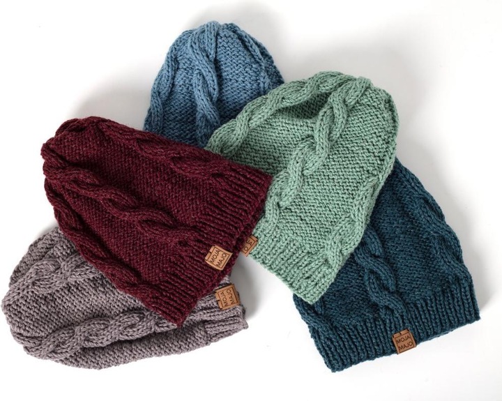 Immagine prodotto Moja Majo Cappello di lana Isabel Taglia Unica, Grigio