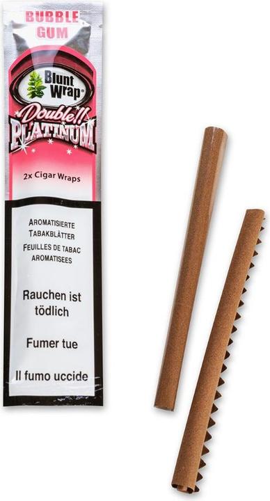 Produktbild Blunt Wraps Double Platinum Bubblegum 2 in 1