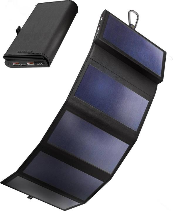 Sunslice Batteria solare portatile 8W "Electron" (10000 mAh, 8 W, 20 Wh)