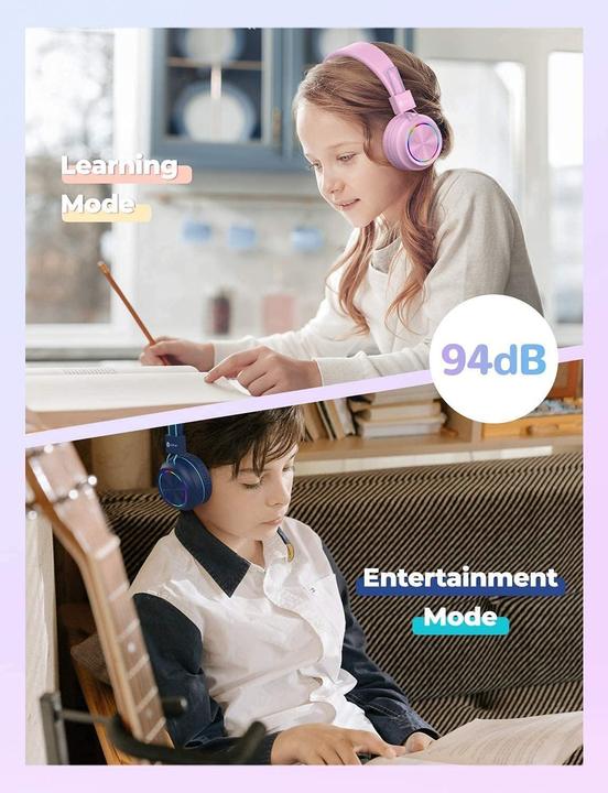 Produktbild Iclever 2er-Set Bluetooth-Kinderkopfhörer
