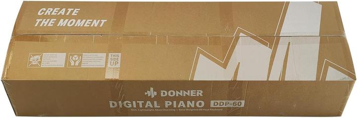 Produktbild Donner Digitalpiano mit 88 Tasten, sensibler Anschlag, 128 Stimmen, Aufnahme, 8 Hall, drei Pedale (88 Tasten)