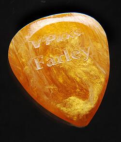 V-Picks V-Pick Farley Pick amber swirl (2.75 mm)
