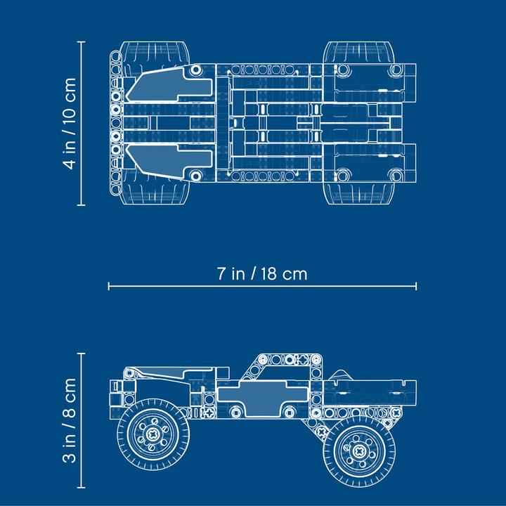Produktbild LEGO Fluchtfahrzeug (42090, LEGO Technic)