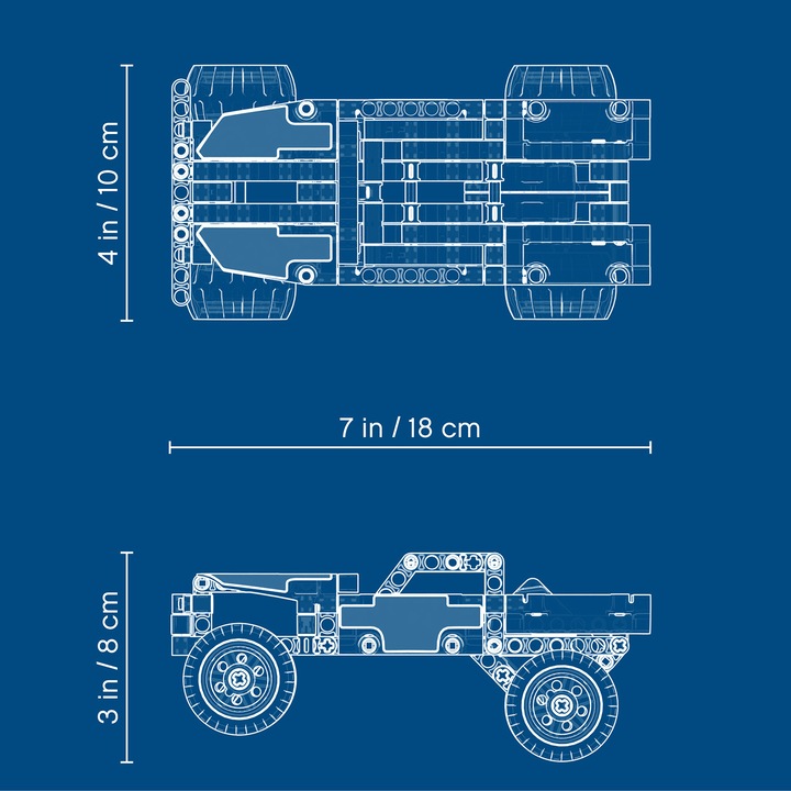 Actual product image LEGO Escape vehicle (42090, LEGO Technic)