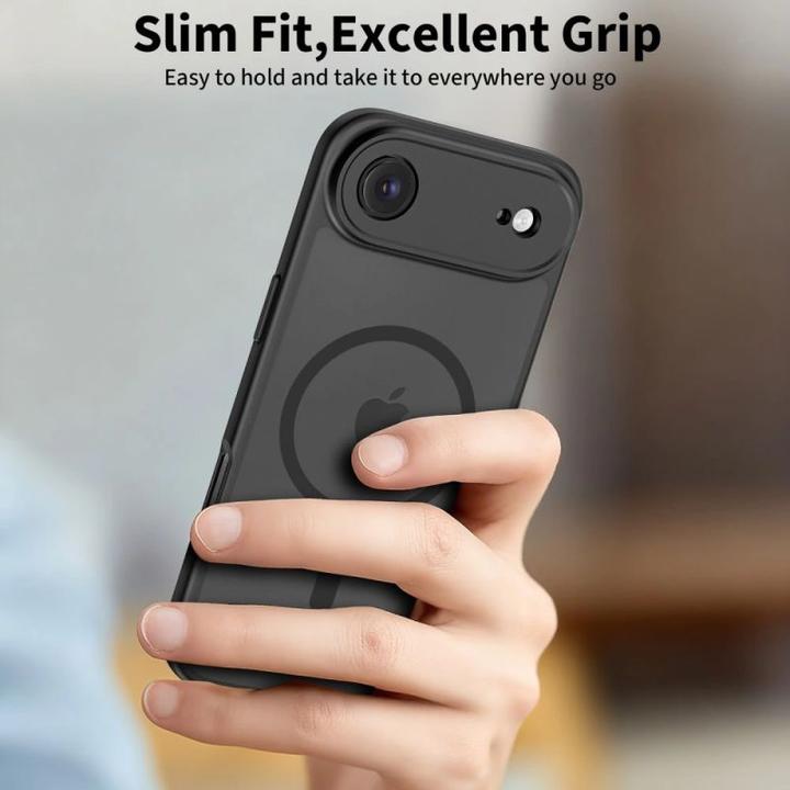 Produktbild Tech-Protect BasicMag MagSafe Case for iPhone 17 Air - Matte Black (Apple iPhone 17)