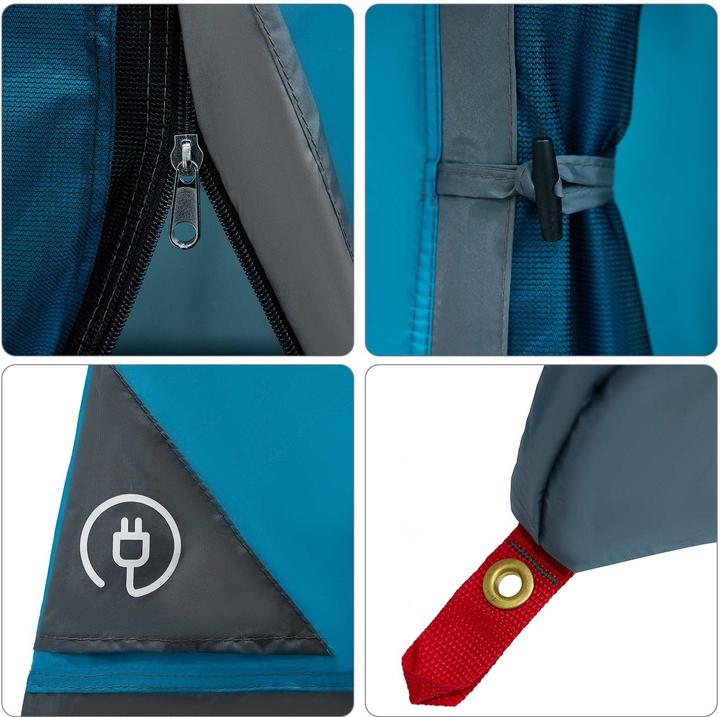 Produktbild vidaXL Campingzelt (16.50 kg)