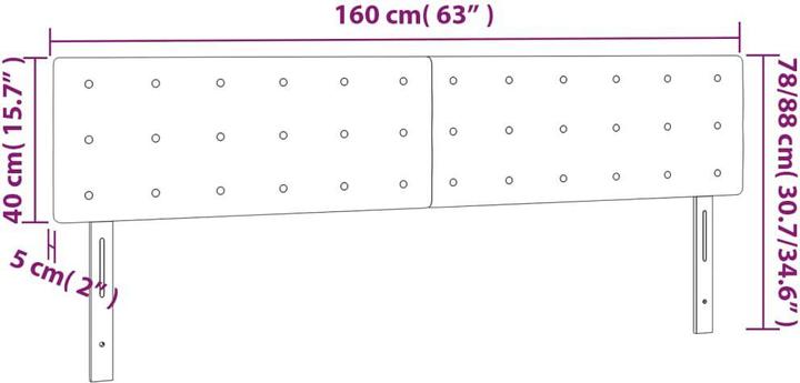Image du produit VidaXL Raiden (160 x 5 x 88 cm)