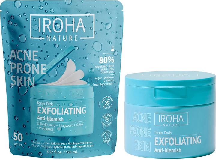 Immagine prodotto Iroha Nature Tamponi toner anti-macchie (Scrub detergente)