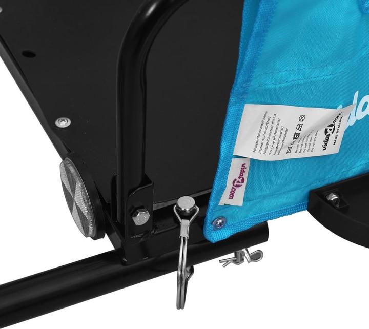 Produktbild vidaXL Fahrrad Lastenanhänger