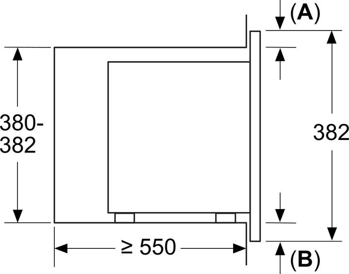 Actual product image Bosch Hausgeräte BFL623MS3 (20 l)