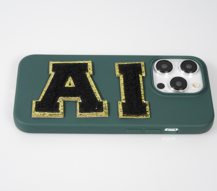 Produktbild PhoneLook Sticker Aufkleber für Handy/Tablet/Computer 3D gestickt Buchstabe H