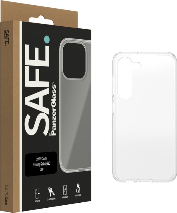 Produktbild Safe Clear TPU Case (Samsung Galaxy S23)