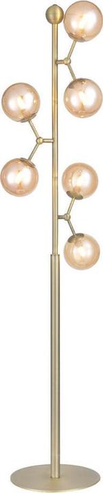 Halo Design Flexible Stehlampe Atom Amber Ø 37/ H 155 cm (G9)
