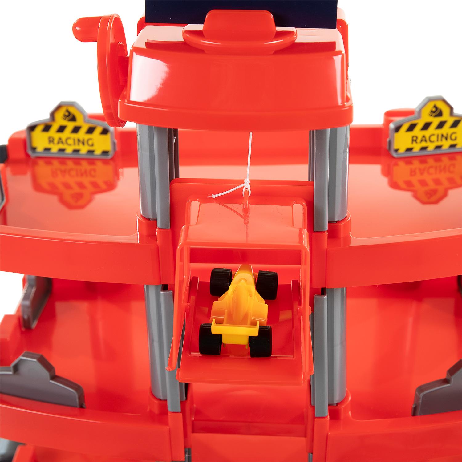 Thumbnail - Polesie Cavallino Racing Red Parkhaus mit 4 Etagen und Au