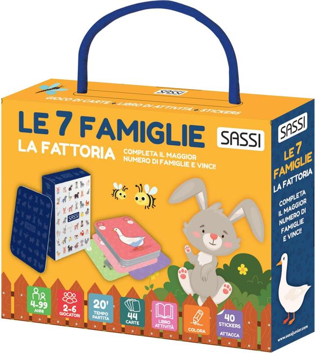 Sassi Giochi di carte. Le sette famiglie. La Fattoria (2 - 4 Players)