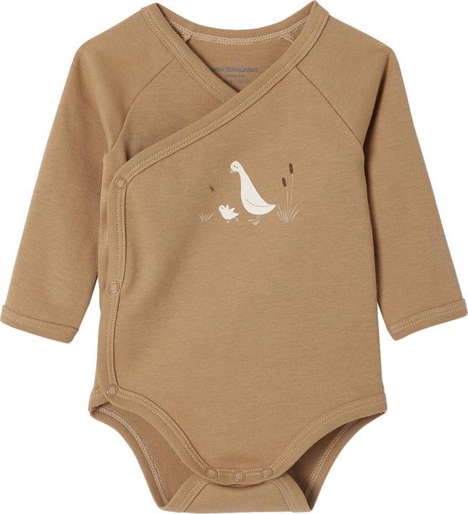 Produktbild Vertbaudet Bio-Kollektion: 2er-Pack Baby Wickelbodys mit langen Ärmeln (50)