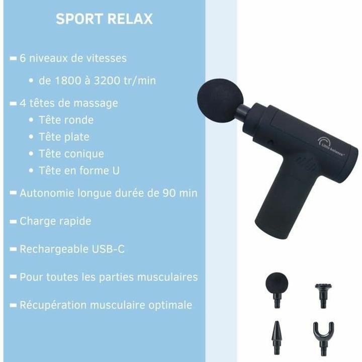 Produktbild Little Balance Nacken-Massagegerät Sport Relax (6 Stufen)