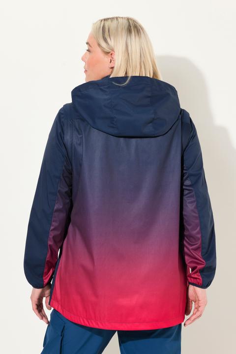 Produktbild Ulla Popken 2-in-1-Funktionsjacke, wasserabweisend, Ärmel anbnehmbar (56)